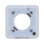 Tapa frontal Ajax SoloCover gris para enchufe inteligente