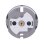 Tapa frontal Ajax SoloCover gris para enchufe inteligente