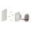 Interruptor inteligente Ajax LightSwitch LightCore 2 Gang/2 Way Jeweller 868 MHz