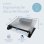R-Go Tools Read2Write Support de lecture et d'ecriture de bureau, acrylique mat