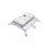 Chief VCMUW Support de projecteur de plafond blanc, max. 113,4 kg