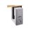 Dataflex 32313 support UC ajustable sous bureau 50 a 275 mm noir