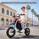 Moto eléctrica infantil iScooter A12 350 W 36 V 4,5 Ah 25 km/h roja