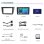 Autoradio JUNSUN 9'' CarPlay Android Auto SWC FM BT RDS