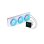 Flüssigkeitskühlung TCOMAS ANGL 360mm 3 ARGB Lüfter Weiß