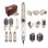 Moldeador multifunción AirGlisse 18in1 1400 W Coanda 18 accesorios champán