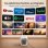 Projecteur Thunrlge X3ar Full HD 200 lumens 130 pouces LED Smart portable