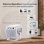 Projecteur Thunrlge X3ar Full HD 200 lumens 130 pouces LED Smart portable