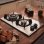 Piastra a gas Bolero GN 2200S 2 fuochi WOK 5,25 kW Vetro Nero