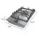 Placa a gas Bolero Squad GN 1200F inox WOK 3,5 kW