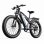 Vélo électrique Shengmilo MX05 500W 48V 17,5Ah pneus larges 26" suspension double