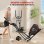 Bicicletta Ellittica HomeFitnessCode 10 kg volano 16 livelli resistenza
