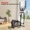 Bicicletta Ellittica HomeFitnessCode 10 kg volano 16 livelli resistenza