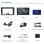 Multimedia Android JUNSUN 9" 4+64 GB Peugeot 407 CarPlay Android Auto GPS DAB+