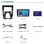 Autoradio JUNSUN 10'' CarPlay Android Auto Citroen C1