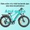 Elektrradfahrrad ENGWE E26 26 Zoll Fat Tire Grün