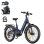 Bicicleta Eléctrica ENGWE E26 3.0 Pro 26" Azul Motor Central 250 W 100 Nm