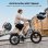 Vélo électrique iScooter EB8 moteur 250W batterie 48V 15Ah autonomie 144km