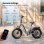 Vélo électrique iScooter EB8 moteur 250W batterie 48V 15Ah autonomie 144km