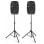 Altavoces Vonyx SPJ-800A Activos 8" 2 x 100W con Soportes