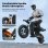 Patinete Eléctrico iScooter DX5Max 2000 W Todoterreno 70 km/h 100 km Pantalla LCD NFC