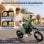 Moto Eléctrica Todoterreno iScooter A12 36 V 4,5 Ah 350 W Verde