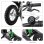 Moto Eléctrica Todoterreno iScooter A12 36 V 4,5 Ah 350 W Verde