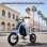 Moto Eléctrica iScooter A12 36V 4,5Ah 350W 3 Velocidades 25 km/h Azul