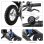 Moto Eléctrica iScooter A12 36V 4,5Ah 350W 3 Velocidades 25 km/h Azul