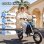 Moto Eléctrica iScooter A12 36V 4,5Ah 350W 3 Velocidades 25 km/h Azul