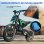 Motocicleta Eléctrica Infantil iScooter A14 500 W 27 km/h 14" Verde