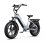 Bicicleta Elétrica OneSport OT08 500W Bateria 48V 18Ah Pneus Fat 20"
