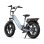 Bicicleta Elétrica OneSport OT08 500W Bateria 48V 18Ah Pneus Fat 20"