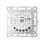 Interruptor inteligente Ajax LightCore doble conmutable Jeweller 868 MHz blanco
