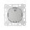 Interruptor inteligente Ajax LightCore doble conmutable Jeweller 868 MHz blanco
