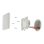 Interruptor inteligente Ajax LightCore doble conmutable Jeweller 868 MHz blanco