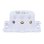 Relé inteligente Ajax LightCore 868 MHz Jeweller branco