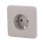 Tapa frontal Ajax SoloCover para enchufe inteligente, oliva