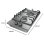Piastra a gas Bolero GN 2200F 2 fuochi Acciaio Inox