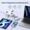 Regua Orico AP3 2 tomadas 2 USB-A USB-C 20 W