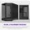 Gehäuse PC NZXT H6 Flow Midi Tower Glas Netz Prev Mesh Schwarz