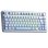 Teclado Aula F75 Gaming Mecánico 75% Inalámbrico RGB LEOBOG Reaper Sea Salt Blue