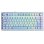 Teclado Aula F75 Gaming Mecánico 75% Inalámbrico RGB LEOBOG Reaper Sea Salt Blue