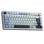 Teclado Aula F75 Gaming Mecánico Inalámbrico RGB Hot-Swap LEOBOG Reaper Glacier Blue