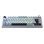Teclado Aula F75 Gaming Mecánico Inalámbrico RGB Hot-Swap LEOBOG Reaper Glacier Blue