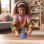 Robot Interactivo Lexibook Disney Stitch Surfista Autoequilibrio Luz y Sonido