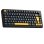 Teclado Mecánico Aula F75 Gaming Inalámbrico 75% RGB Thunder Black LEOBOG Reaper Gasket