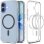 Custodia Spigen Ultra Hybrid MagFit trasparente grafite in policarbonato per iPhone 17