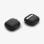 Funda Spigen Urban Fit AirPods 4 Policarbonato Microfibra Negro Carabiner