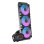 Vloeistofkoeling Darkflash DH360D v2 360 mm 3 Ventilatoren ARGB Display